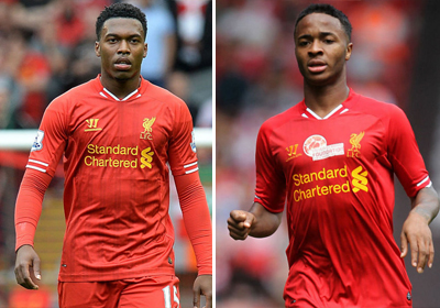 sturridge sterling liverpoolFC